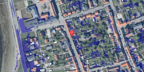 Ekstrem regn på Langgade 48, . , 4780 Stege