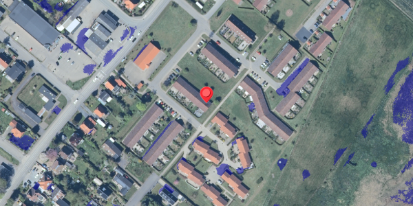 Ekstrem regn på Noret 69, 4780 Stege