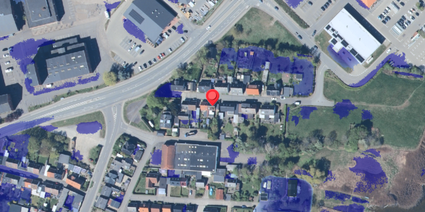 Ekstrem regn på Nygade 21, 4780 Stege