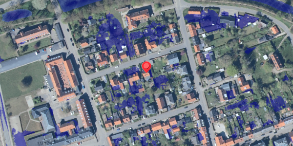 Ekstrem regn på Sofievej 1, 4780 Stege