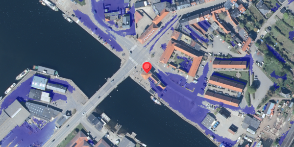 Ekstrem regn på Storegade 2, 4780 Stege