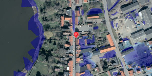 Ekstrem regn på Adelgade 21, 4880 Nysted