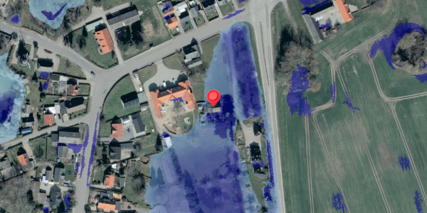 Ekstrem regn på Sporet 4, . , 4892 Kettinge