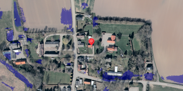 Ekstrem regn på Blichersvej 7, 4863 Eskilstrup