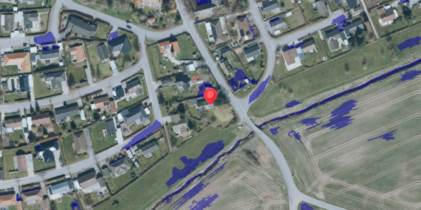 Ekstrem regn på Dalbyvej 22, 4690 Haslev
