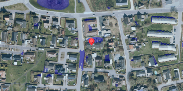 Ekstrem regn på Dalvej 7, 4690 Haslev