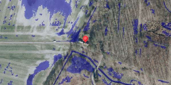 Ekstrem regn på Vordingborgvej 367, 4690 Haslev