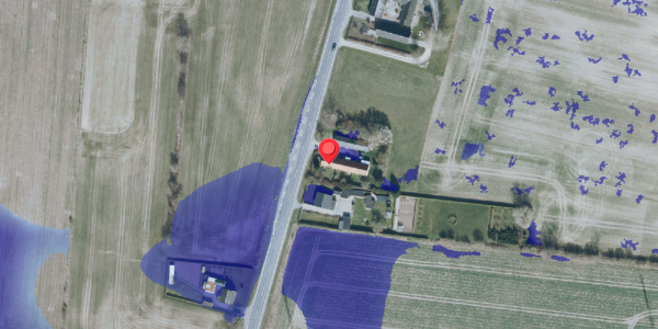 Ekstrem regn på Vordingborgvej 375A, 4690 Haslev