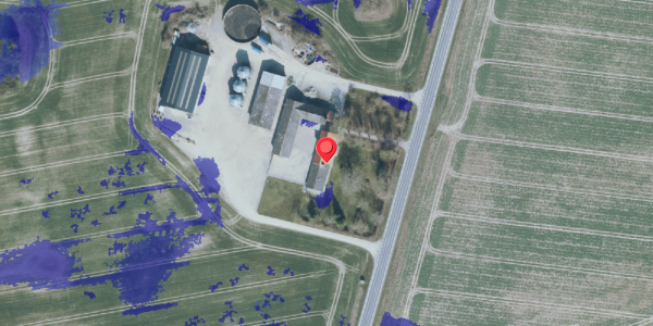 Ekstrem regn på Vordingborgvej 380, . , 4690 Haslev