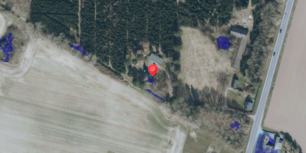 Ekstrem regn på Vordingborgvej 390, 4690 Haslev