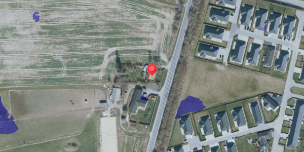 Ekstrem regn på Vordingborgvej 396, . , 4690 Haslev
