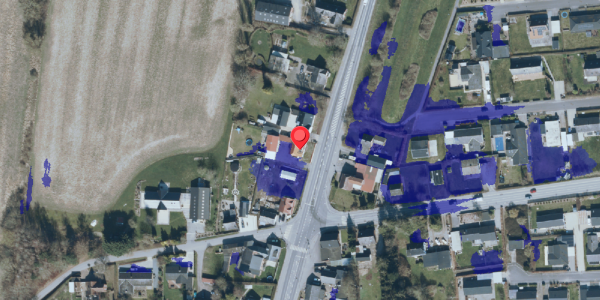 Ekstrem regn på Vordingborgvej 414, . , 4690 Haslev