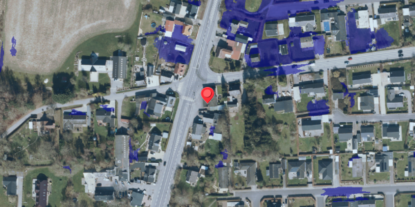Ekstrem regn på Vordingborgvej 417, . , 4690 Haslev