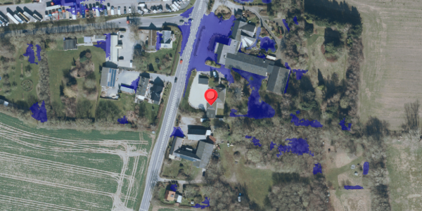 Ekstrem regn på Vordingborgvej 427, . , 4690 Haslev