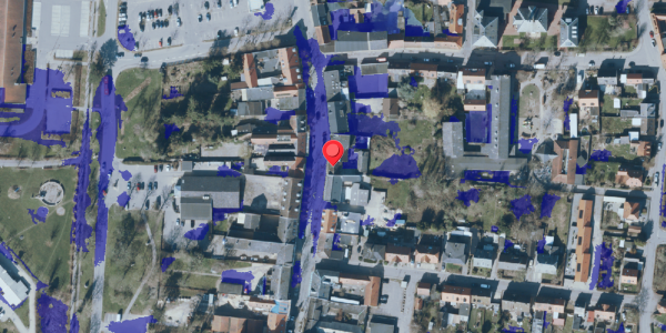 Ekstrem regn på Algade 26A, 4660 Store Heddinge