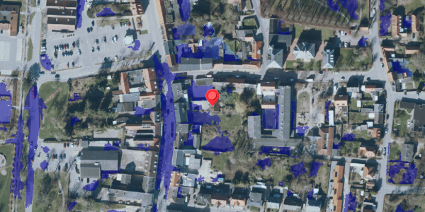Ekstrem regn på Algade 28A, 4660 Store Heddinge