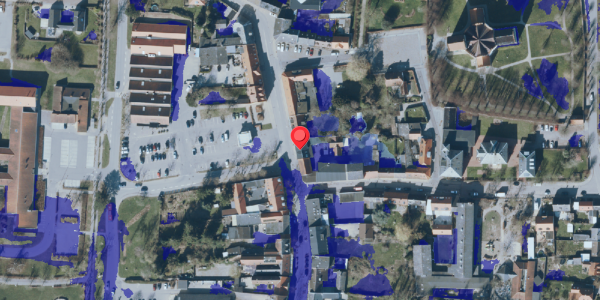 Ekstrem regn på Algade 34, 4660 Store Heddinge