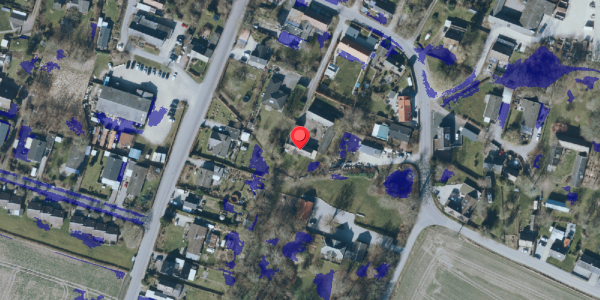 Ekstrem regn på Borgergade 7B, . , 4672 Klippinge