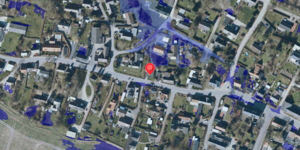Ekstrem regn på Borgergade 34, 4672 Klippinge