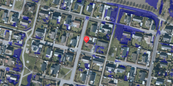 Ekstrem regn på Digevangen 30, 4660 Store Heddinge