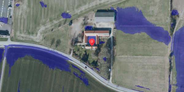 Ekstrem regn på Hellestedvej 20, 4652 Hårlev