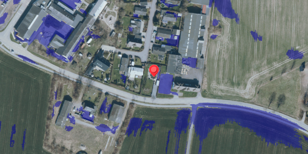Ekstrem regn på Hellestedvej 24, 4652 Hårlev