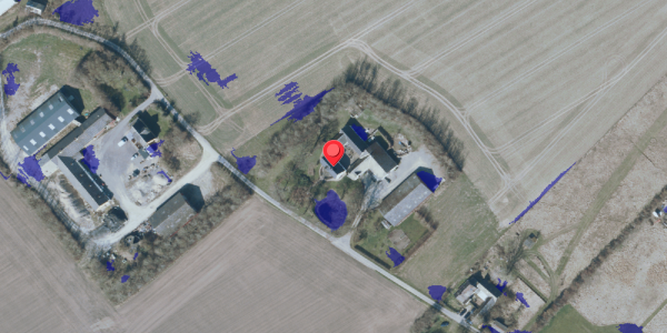 Ekstrem regn på Kirkelodderne 5, 4660 Store Heddinge