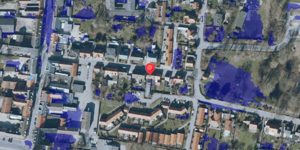 Ekstrem regn på Munkegade 14, 4660 Store Heddinge