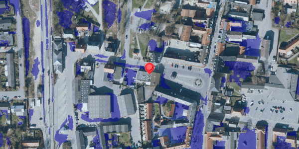 Ekstrem regn på Nytorv 5, 4660 Store Heddinge