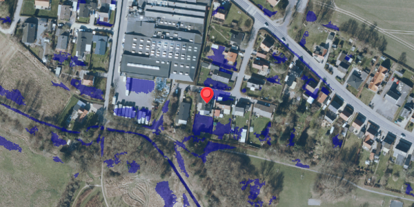 Ekstrem regn på Skolemarken 13, 4660 Store Heddinge