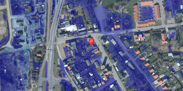 Ekstrem regn på Danmarksgade 2, 4874 Gedser