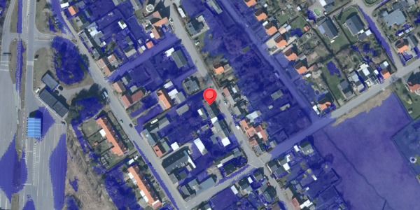 Ekstrem regn på Danmarksgade 14, 4874 Gedser