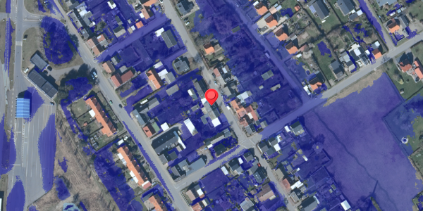 Ekstrem regn på Danmarksgade 18, 4874 Gedser