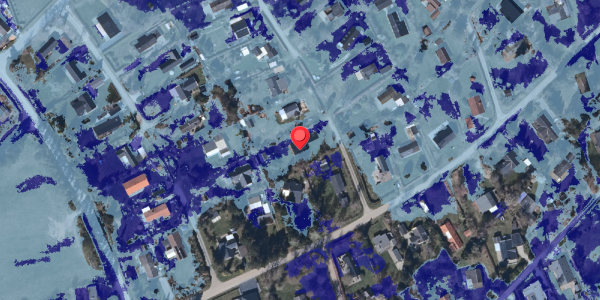 Ekstrem regn på Kystvej 21, 4872 Idestrup