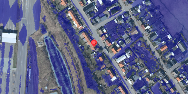 Ekstrem regn på Langgade 8D, 4874 Gedser