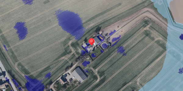 Ekstrem regn på Norvej 1, 4872 Idestrup