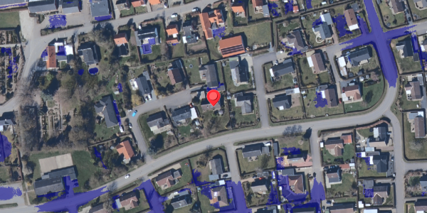 Ekstrem regn på Østergade 13, . , 4872 Idestrup