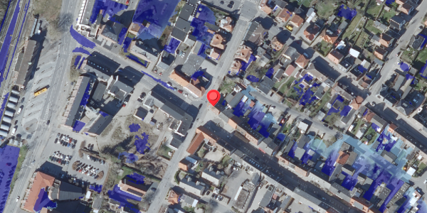Ekstrem regn på Algade 13, 4760 Vordingborg