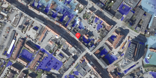 Ekstrem regn på Algade 51, 4760 Vordingborg