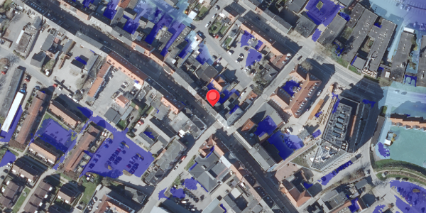 Ekstrem regn på Algade 55A, 4760 Vordingborg