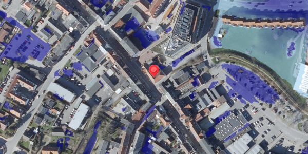 Ekstrem regn på Algade 67, 4760 Vordingborg