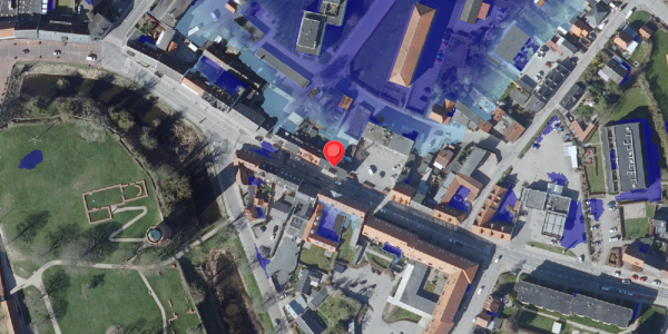 Ekstrem regn på Algade 121, 4760 Vordingborg