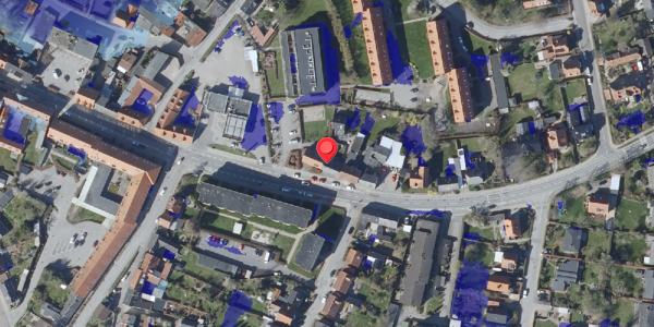 Ekstrem regn på Algade 139A, 4760 Vordingborg
