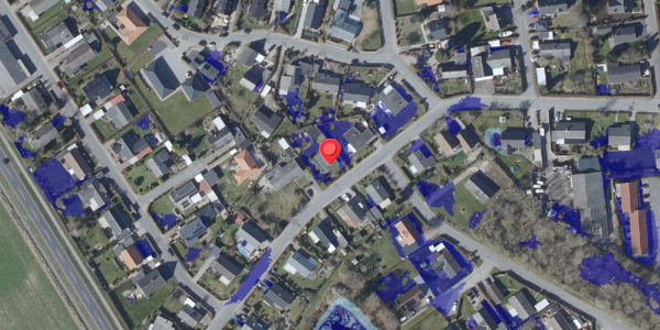 Ekstrem regn på Granvej 13, 4760 Vordingborg