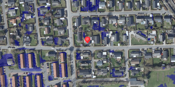 Ekstrem regn på Granvej 21, 4760 Vordingborg