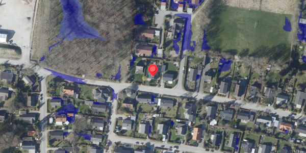 Ekstrem regn på Skellet 13, 4760 Vordingborg