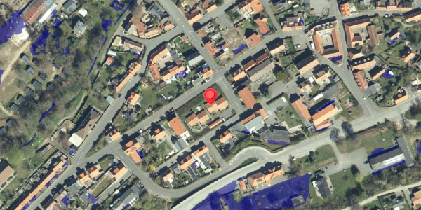 Ekstrem regn på Bredgade 1B, 3770 Allinge