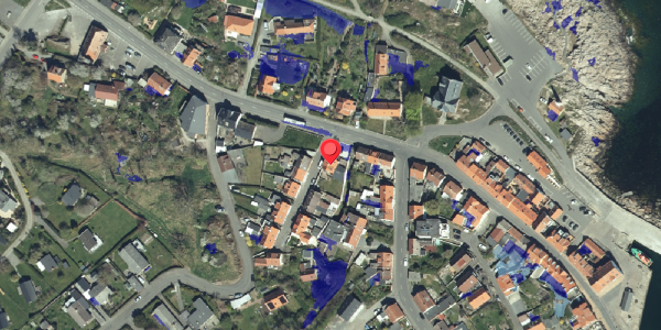 Ekstrem regn på Brogade 1, 3770 Allinge