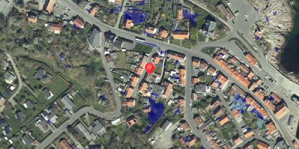 Ekstrem regn på Brogade 3, 3770 Allinge