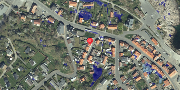 Ekstrem regn på Brogade 4, 3770 Allinge